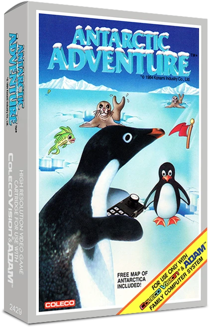 Antarctic Adventure [Telegames] box art