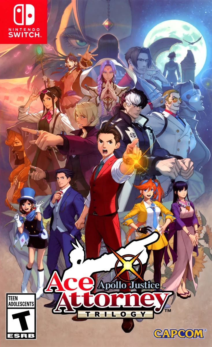 Apollo Justice: Ace Attorney Trilogy box art