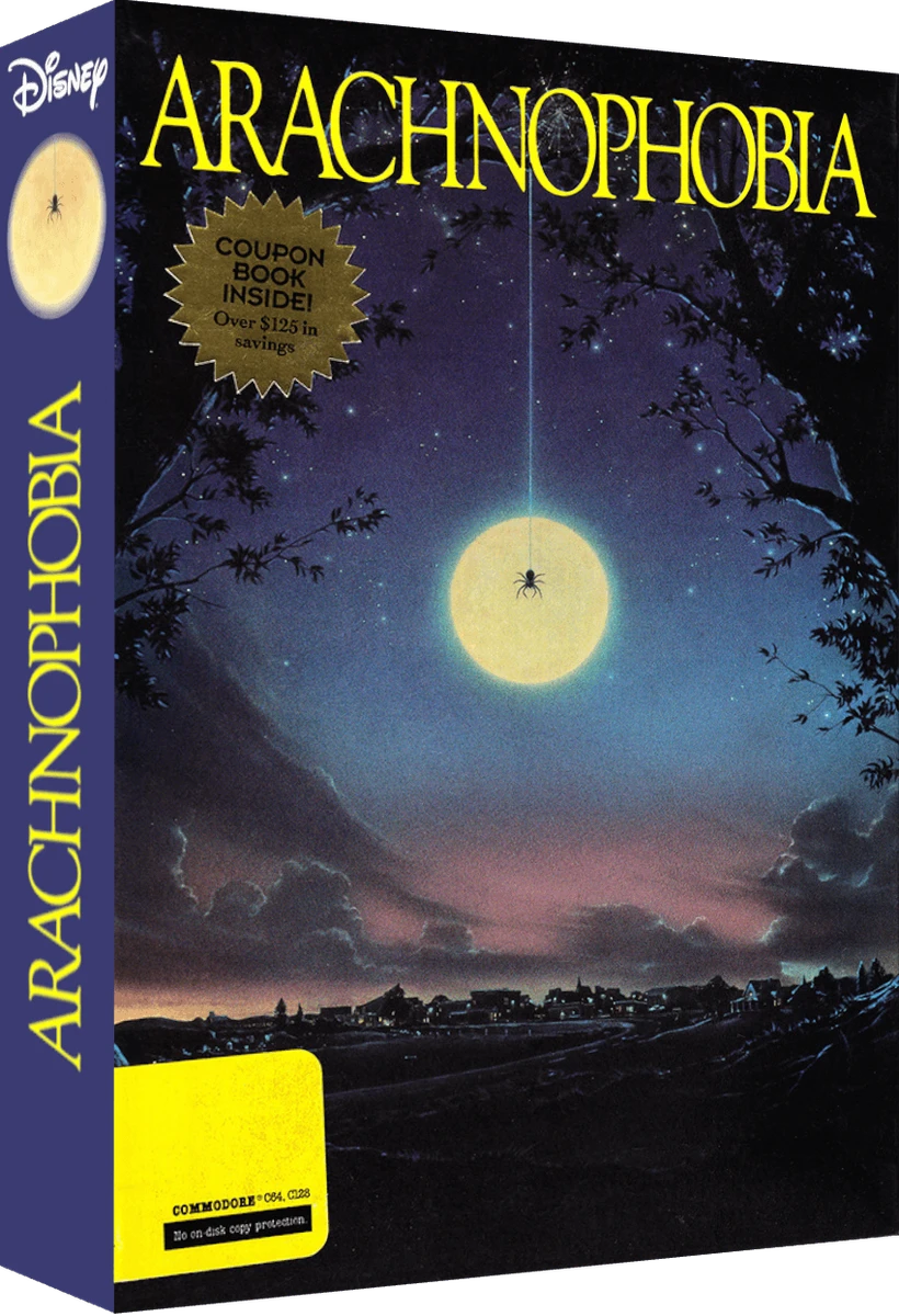 Arachnophobia box art