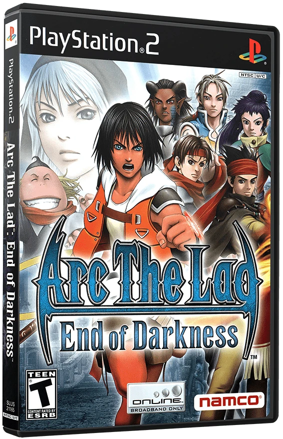 Arc the Lad End of Darkness box art