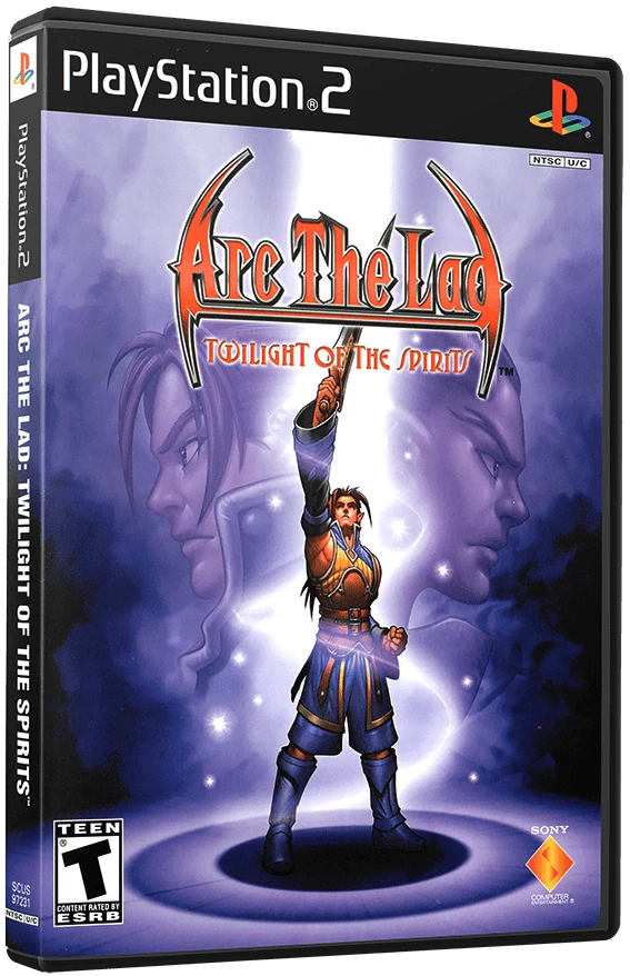 Arc the Lad Twilight of the Spirits box art
