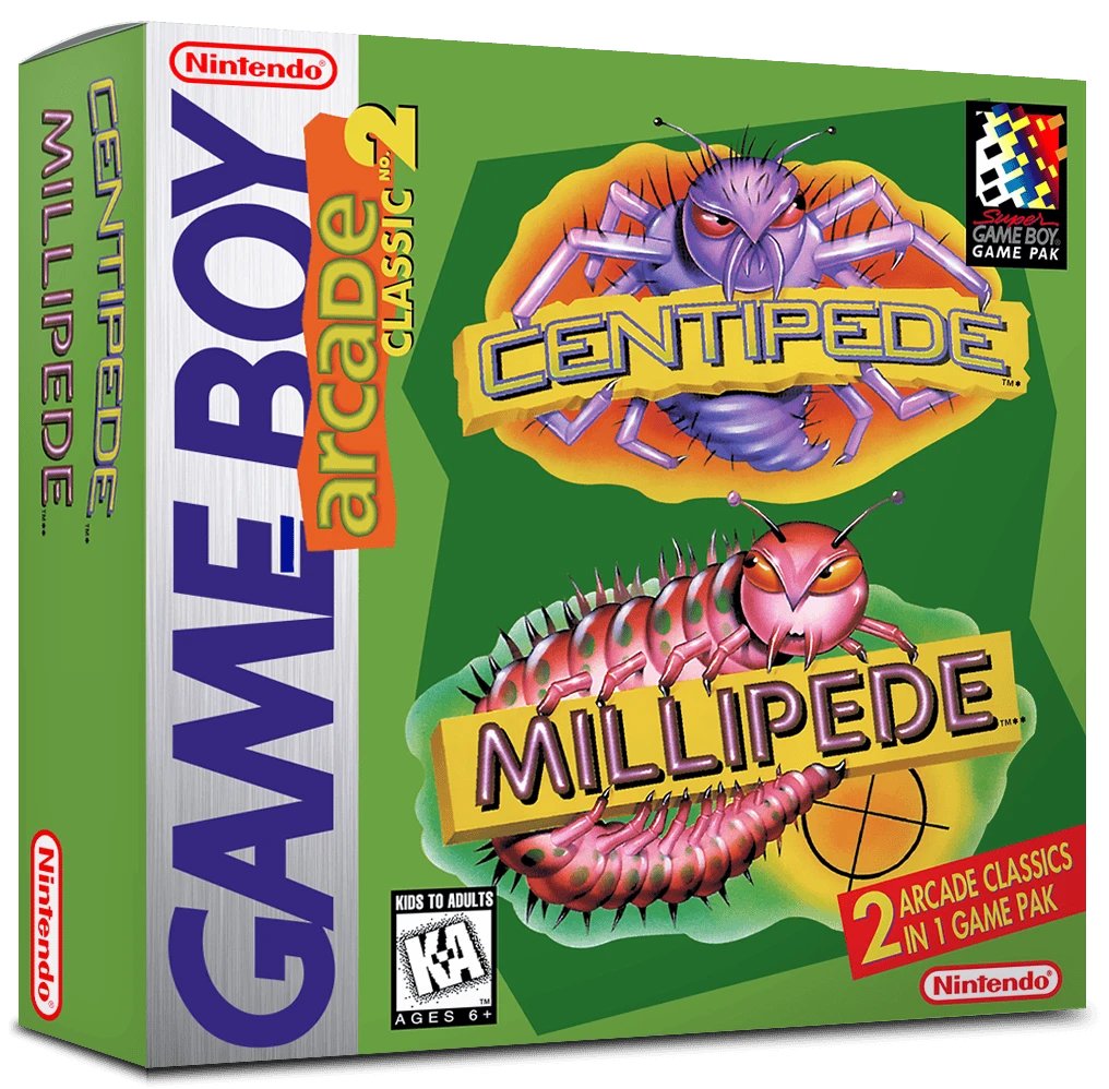 Arcade Classic 2: Centipede and Millipede box art