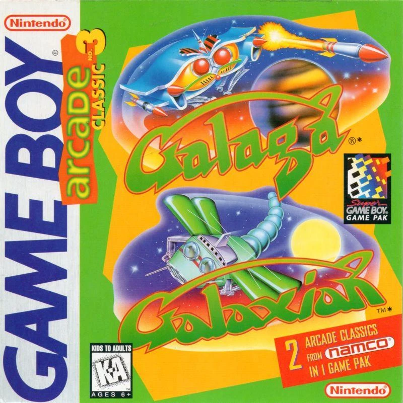 Arcade Classic 3: Galaga and Galaxian box art