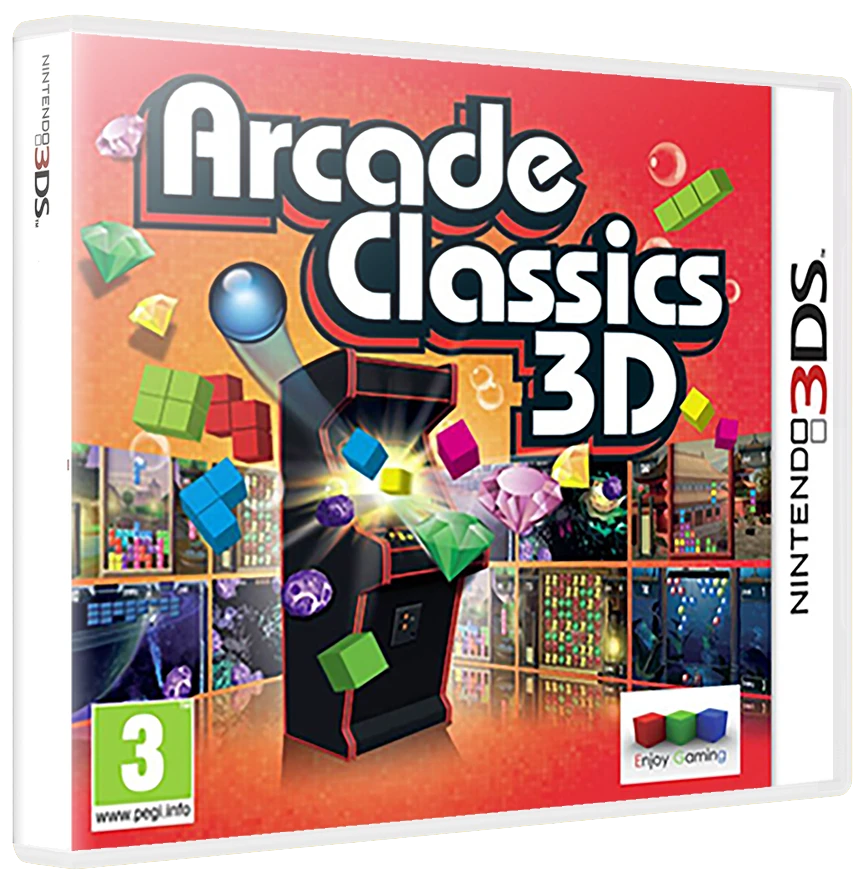 Arcade Classics 3D box art