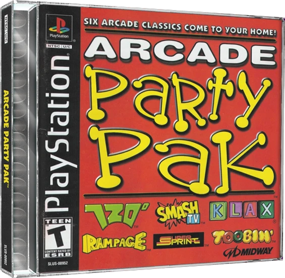 Arcade Party Pak box art