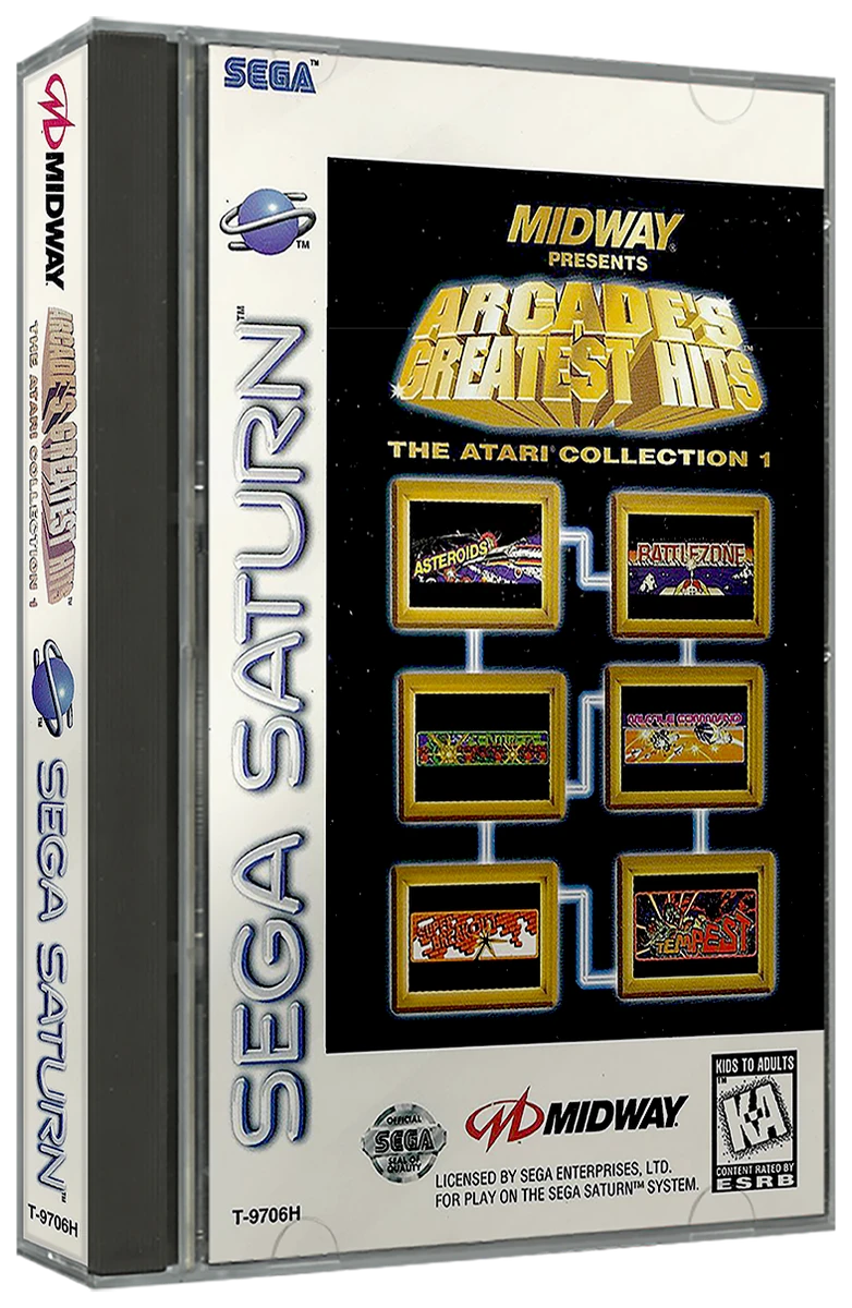 Arcade's Greatest Hits: The Atari Collection 1 box art