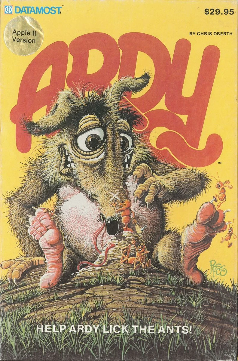 Ardy the Aardvark box art