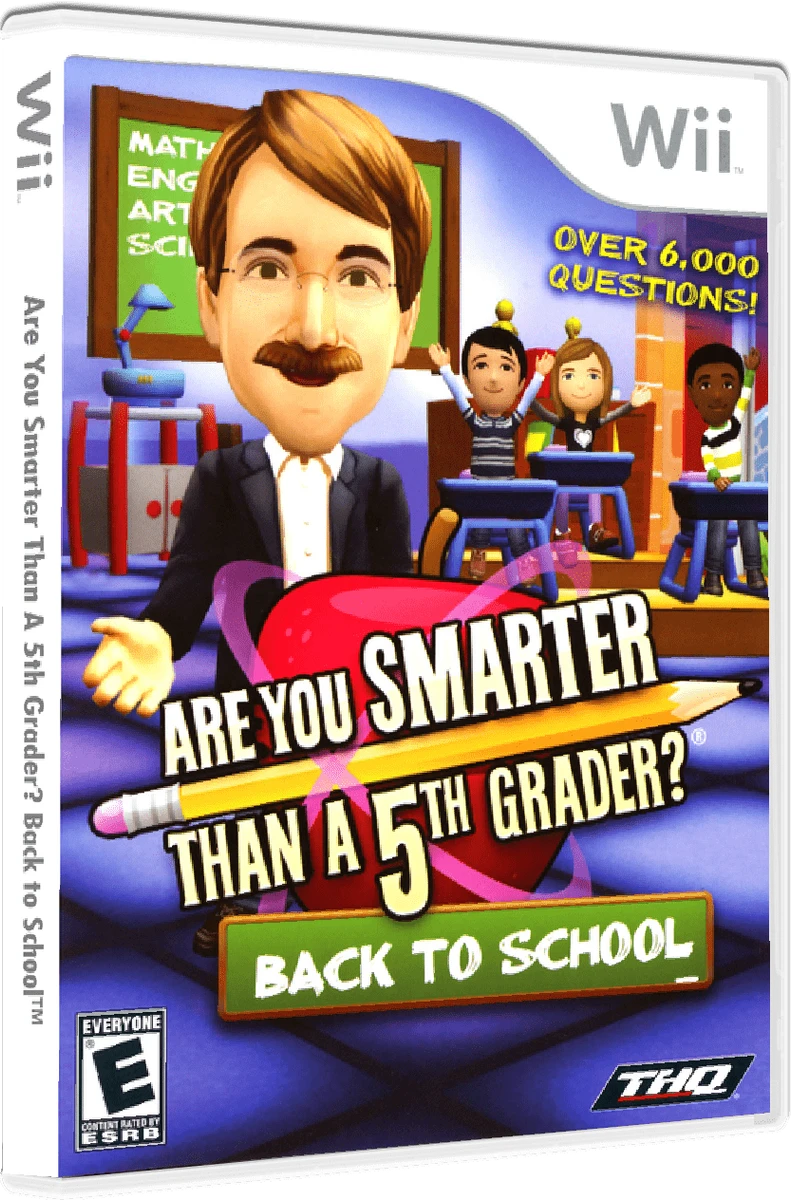 Are You Smarter Than A 5th Grader? Back to School box art