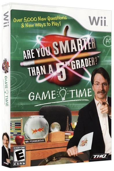 Are You Smarter Than A 5th Grader? Game Time box art