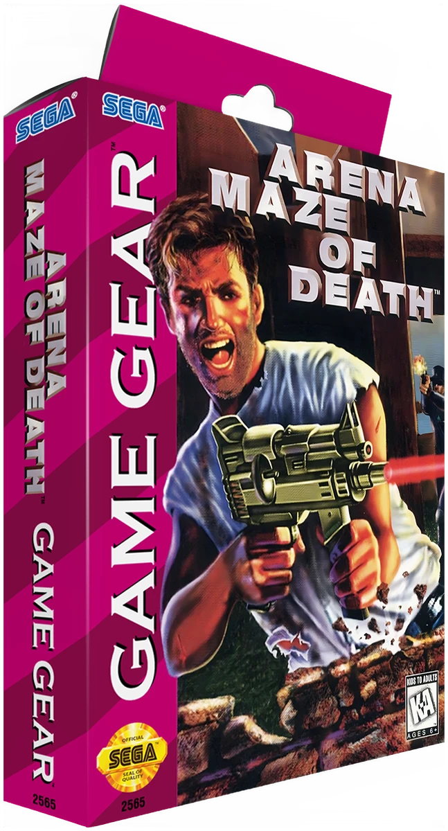 Arena Maze of Death box art