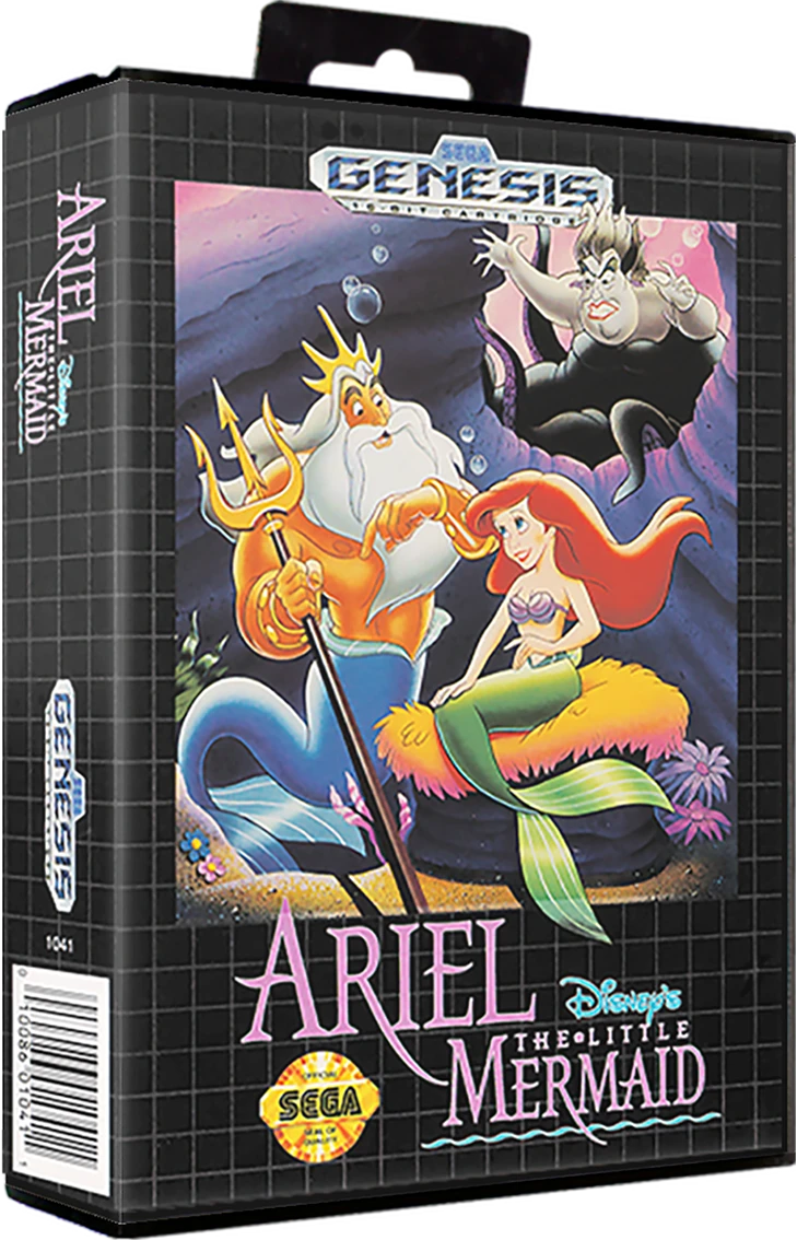 Ariel the Little Mermaid box art