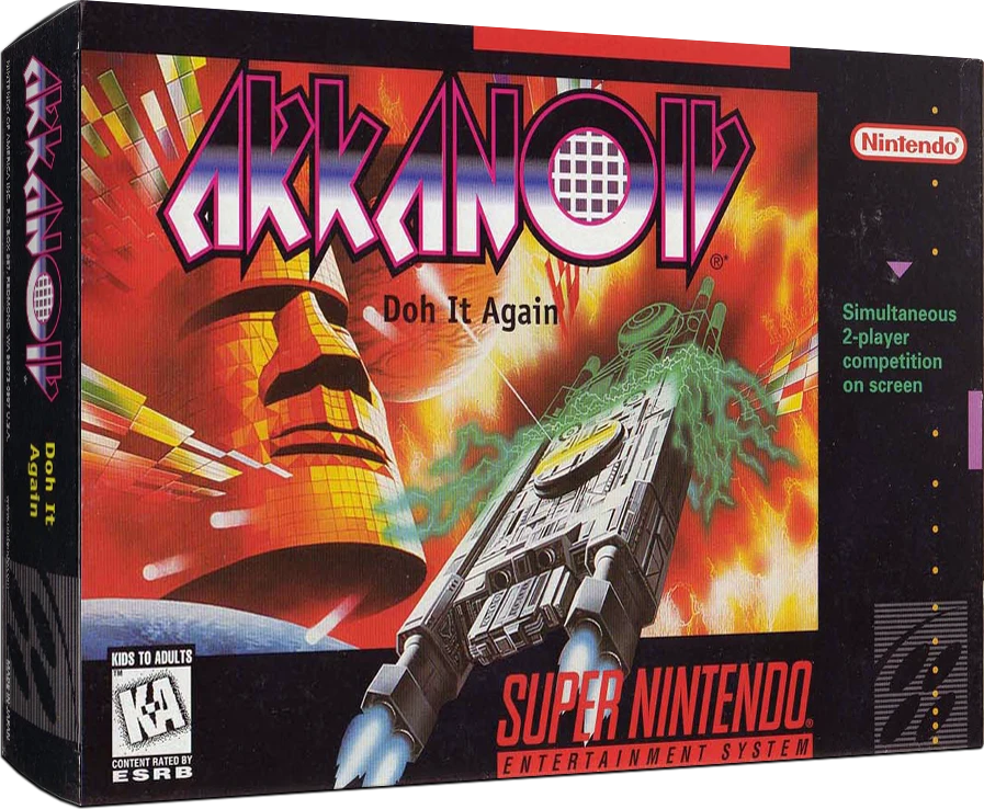 Arkanoid Doh It Again box art