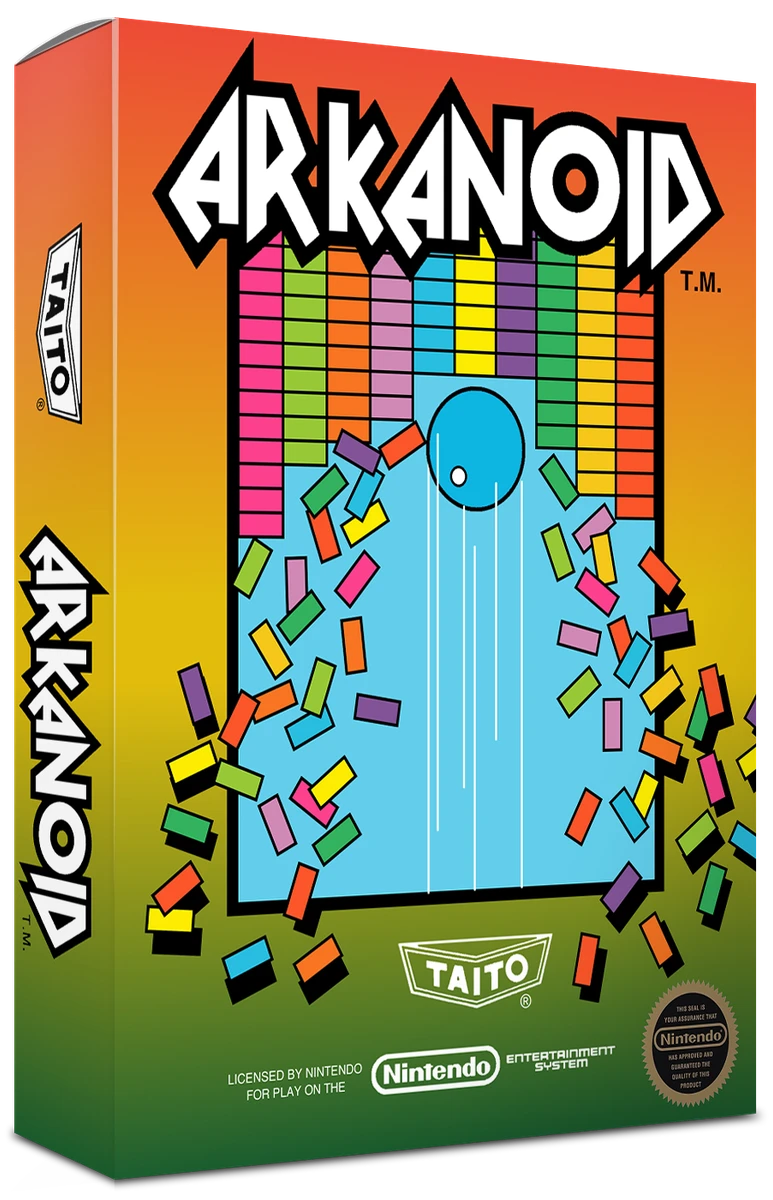 Arkanoid box art