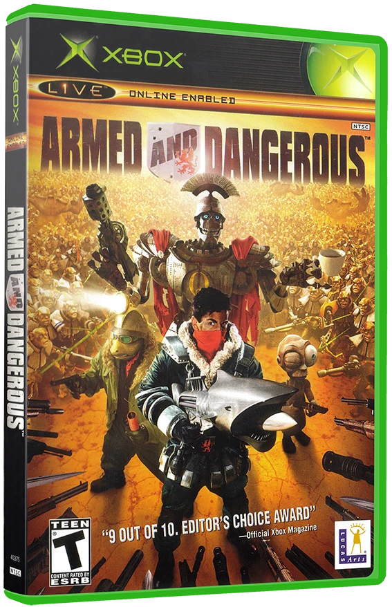 Armed and Dangerous box art