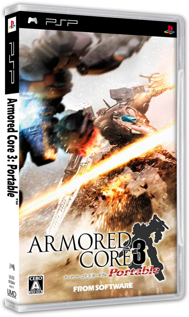 Armored Core 3 Portable box art