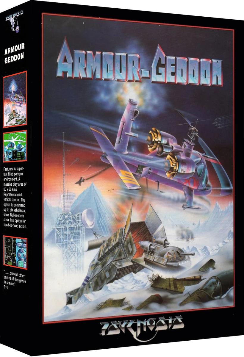 Armour-Geddon box art