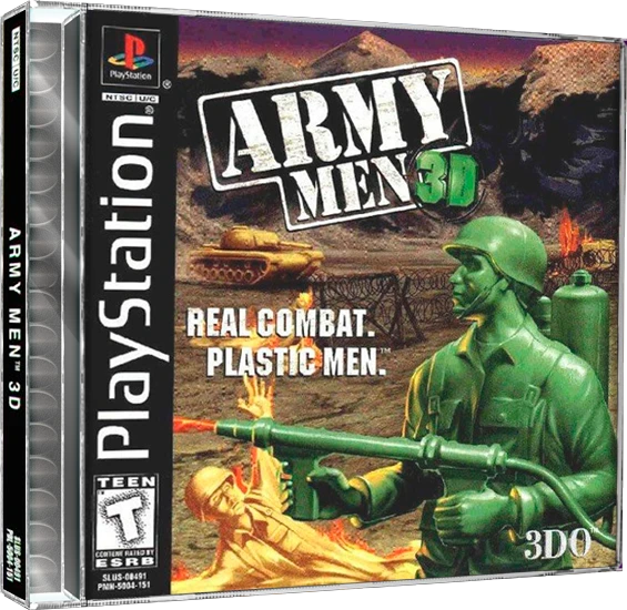 Army Men 3D box art