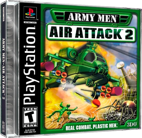 Army Men Air Attack 2 box art