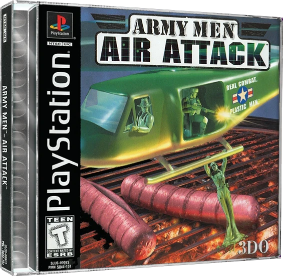 Army Men Air Attack box art