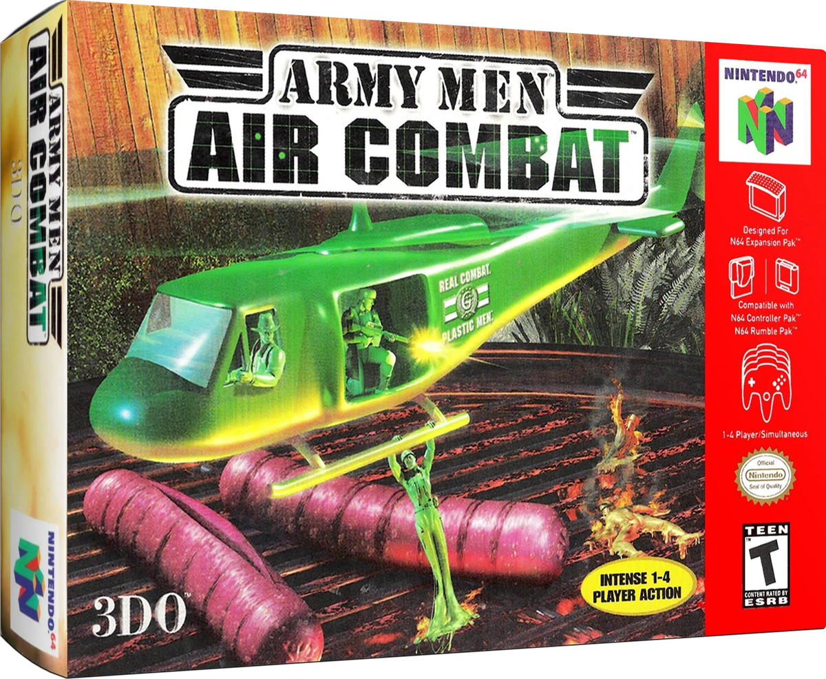 Army Men Air Combat [Gray Cart] box art