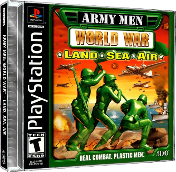 Army Men Land, Sea, Air box art