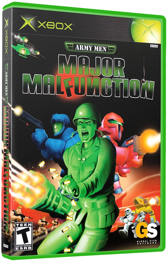 Army Men Major Malfunction box art