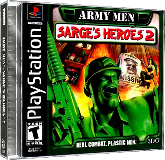 Army Men Sarge's Heroes 2 box art