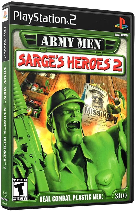 Army Men Sarge's Heroes 2 box art