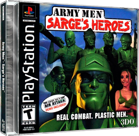 Army Men Sarge's Heroes box art