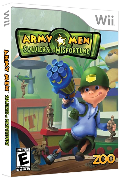 Army Men Soldiers of Misfortune box art