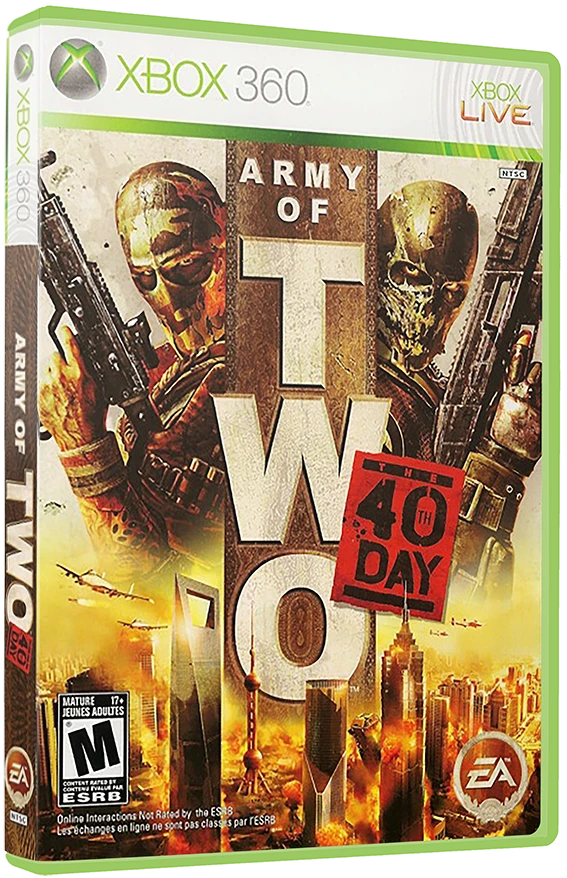 Army of Two: The 40th Day box art