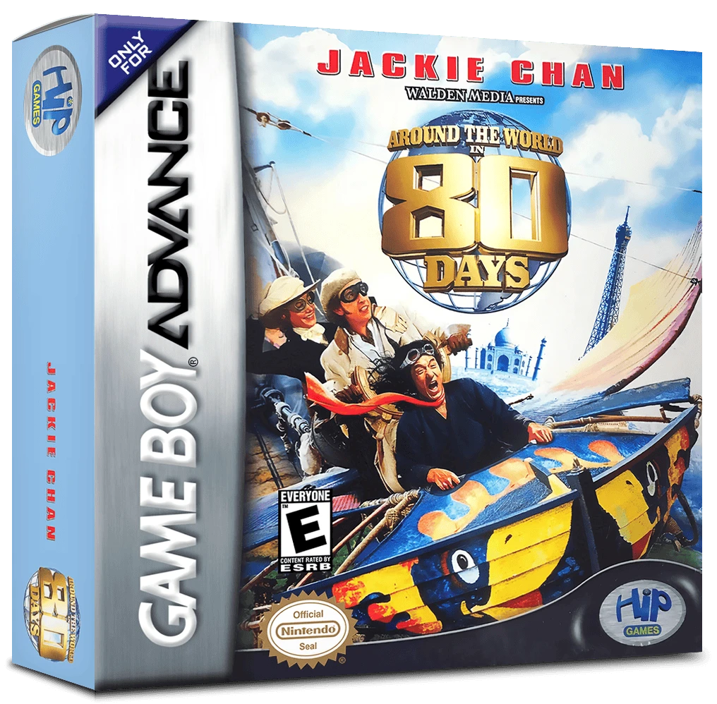 Around the World in 80 Days box art