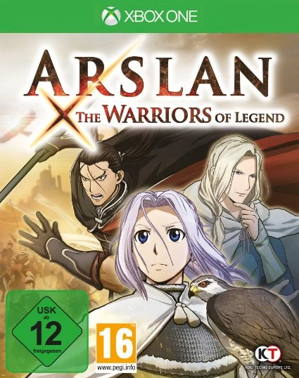 Arslan The Warriors of Legend box art
