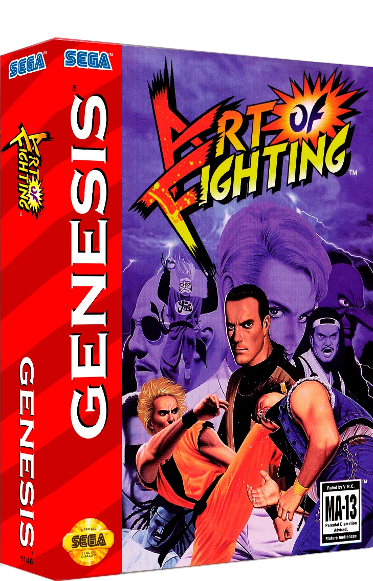 Art of Fighting box art