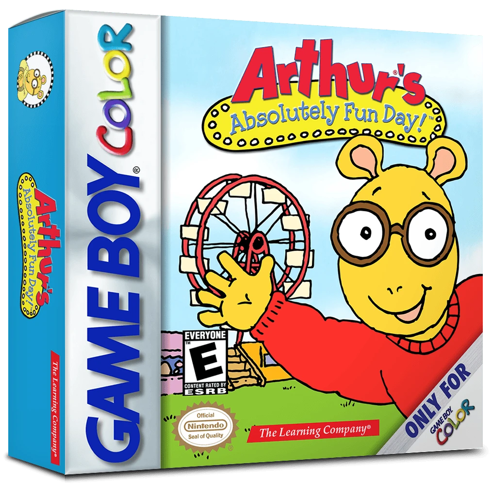 Arthur's Absolutely Fun Day box art