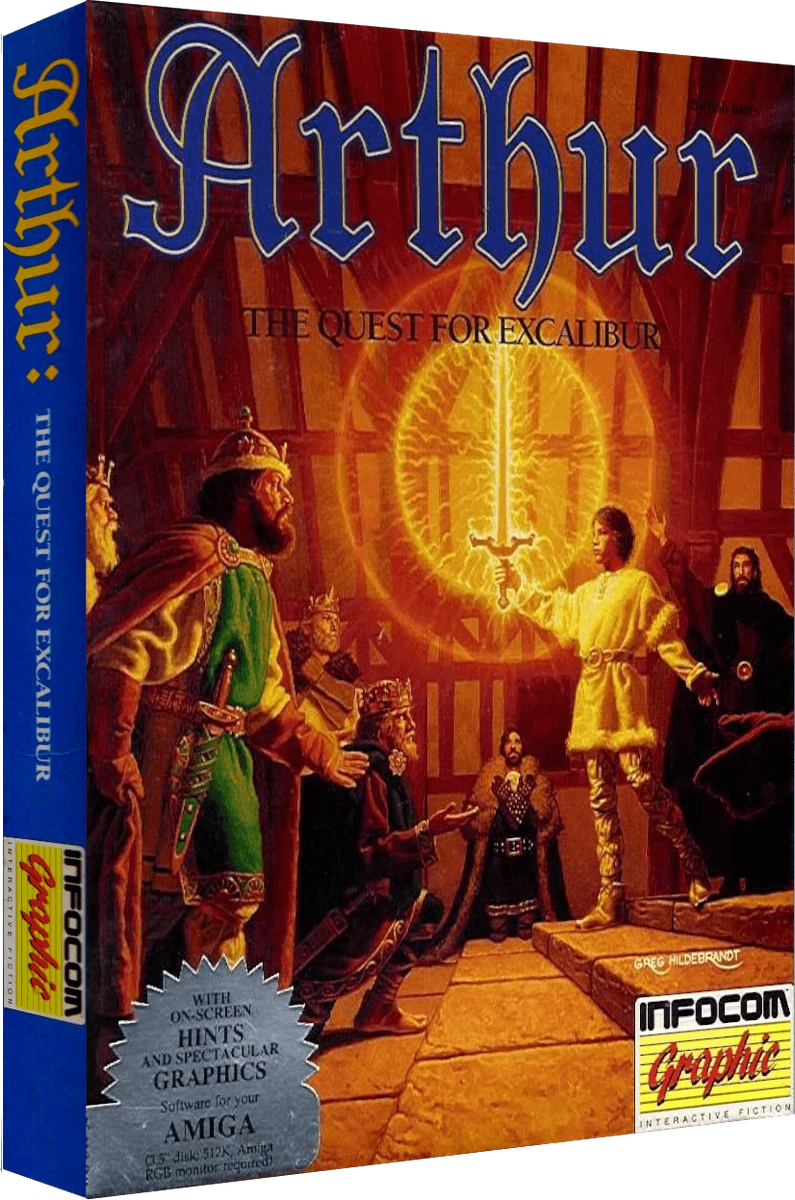 Arthur: The Quest For Excalibur box art