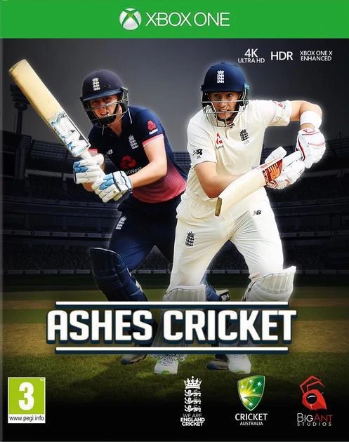 Ashes Cricket box art