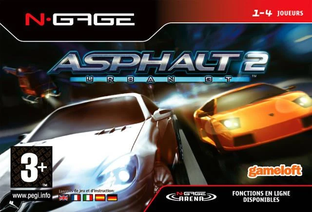 Asphalt 2: Urban GT box art