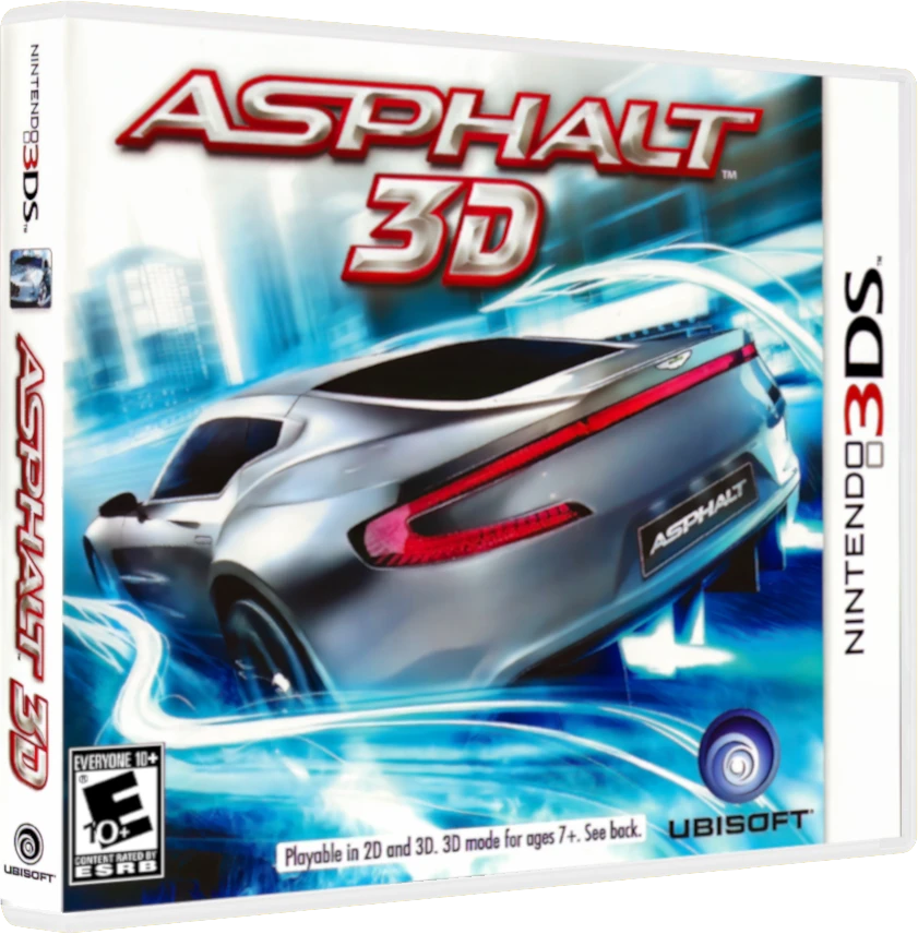 Asphalt: 3D box art