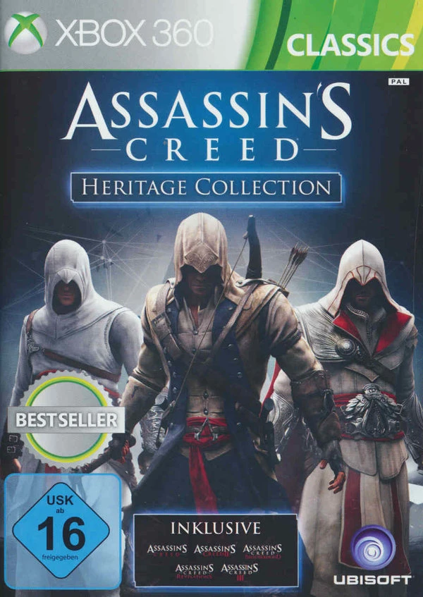 Assassin's Creed: Heritage Collection box art