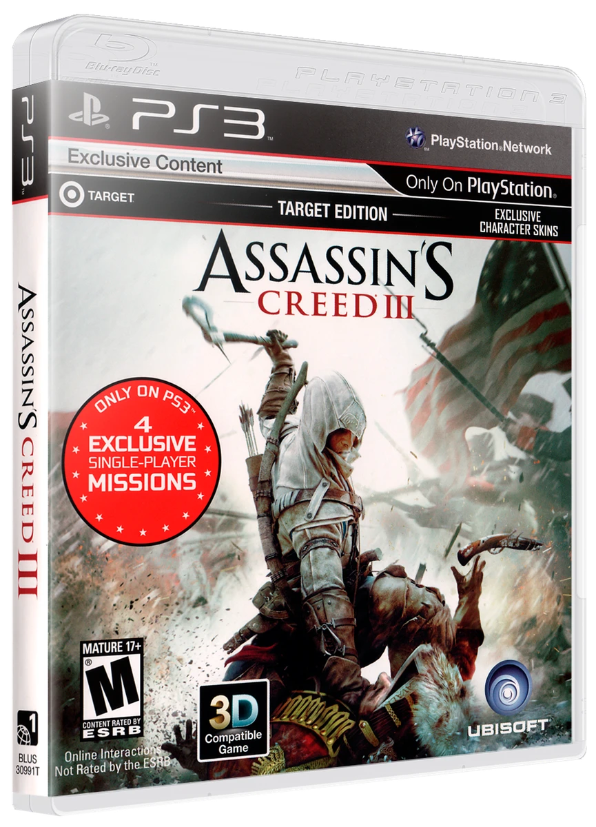 Assassin's Creed III box art