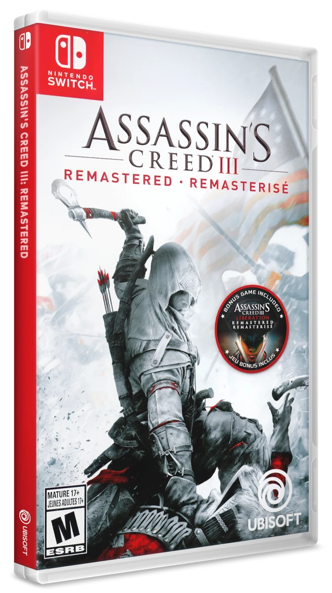 Assassin's Creed III Remastered box art