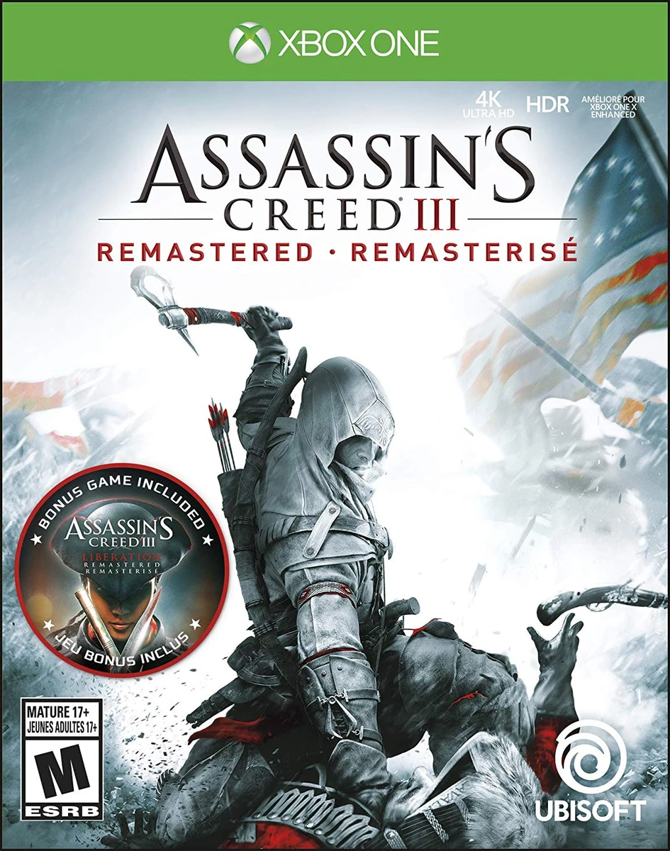 Assassin's Creed III Remastered box art