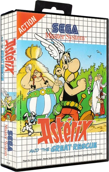 Asterix and the Great Rescue box art
