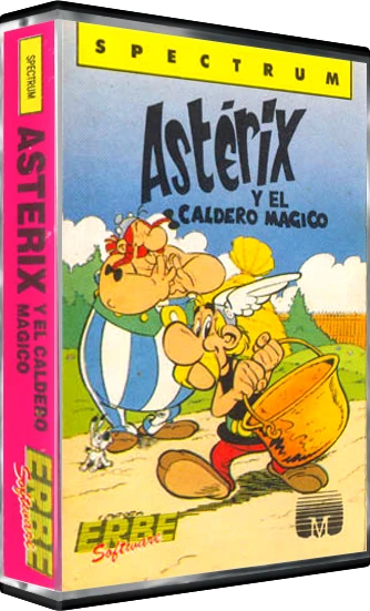 Asterix and the Magic Cauldron box art