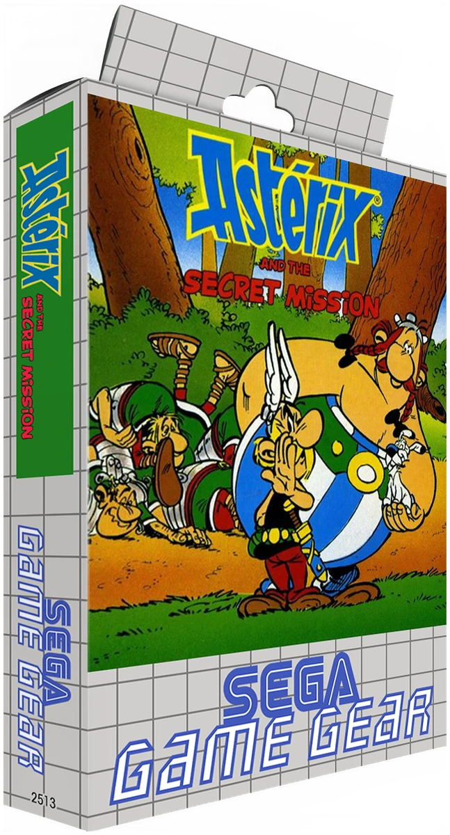 Asterix and the Secret Mission box art