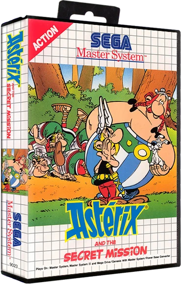 Asterix and the Secret Mission box art