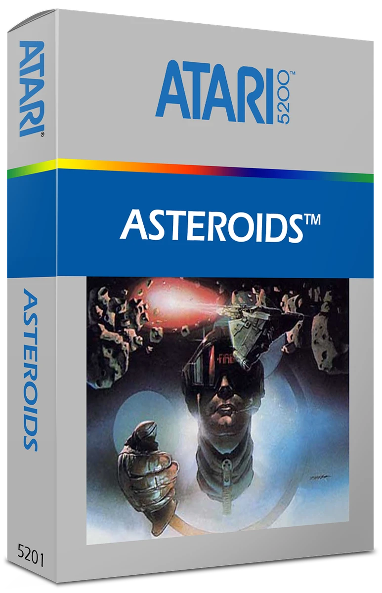 Asteroids box art