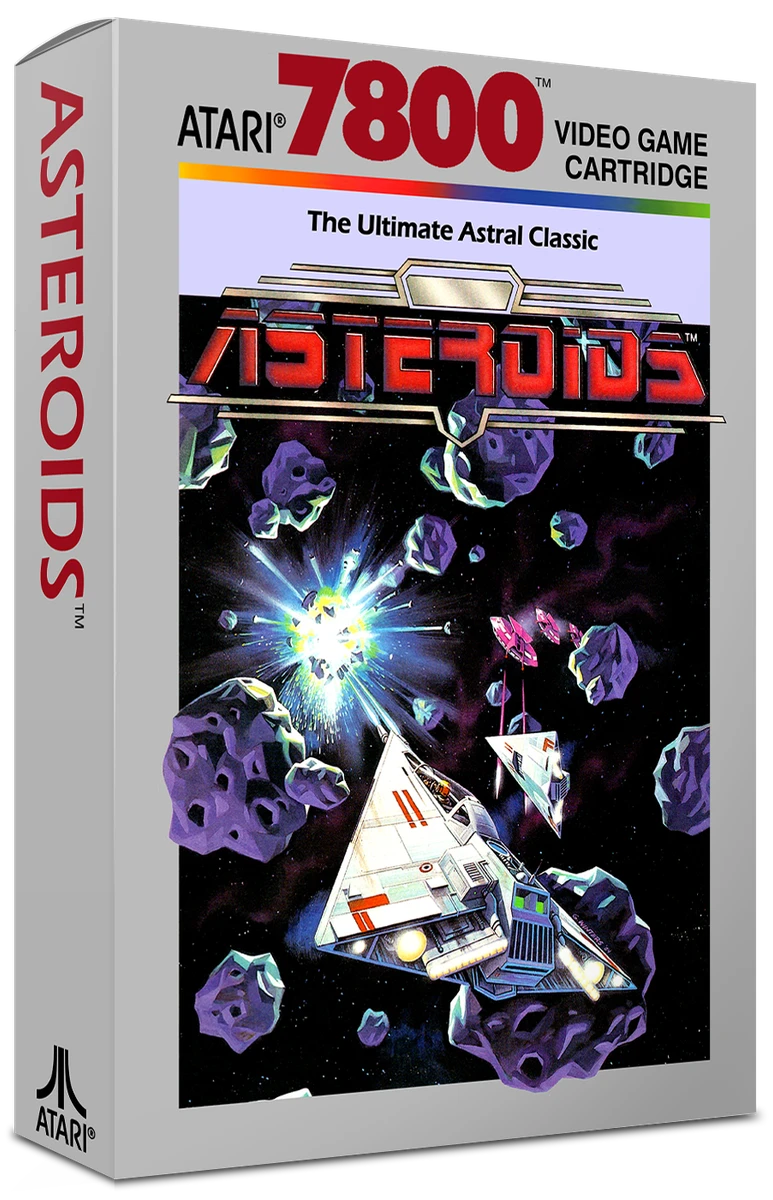Asteroids box art