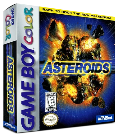 Asteroids box art